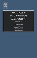 Cover: Advances in International Accounting: Volume 16 - JAI Press Inc.