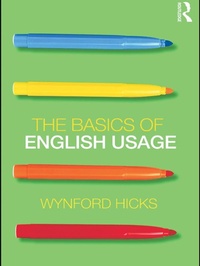 Abbildung von: The Basics of English Usage - Routledge