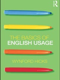 Cover: The Basics of English Usage - Routledge