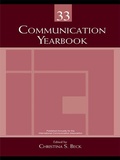 Cover: Communication Yearbook 33 - Routledge