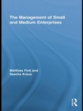 Cover: The Management of Small and Medium Enterprises - Routledge