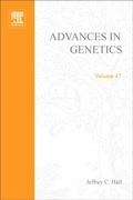 Cover: Advances in Genetics - Academic Press