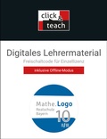 Cover: Mathe.Logo - Bayern / Mathe.Logo BY click & teach 10 II/III Box - Buchner, C.C.