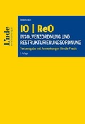 Cover: IO | ReO Insolvenzordnung und Restrukturierungsordnung - Linde