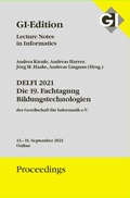 Cover: GI Edition Proceedings Band 316 DELFI 2021 - K&ouml;llen