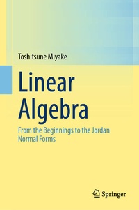 Enlarge image Cover: Linear Algebra - Springer