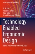 Cover: Technology Enabled Ergonomic Design - Springer