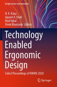 Enlarge image Cover: Technology Enabled Ergonomic Design - Springer