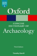 Cover: The Concise Oxford Dictionary of Archaeology - OUP eBook