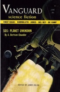 Cover: Vanguard Science Fiction, June 1958 - Fiction House Press