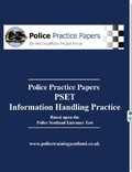 Cover: Police Practice Papers PSET Information Handling practice - Police Practice Papers