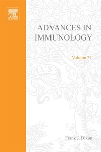 Enlarge image Cover: Advances in Immunology - Academic Press