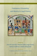 Cover: Commerce, Citizenship, and Identity in Legal History - Martinus Nijhoff