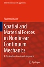 Cover: Spatial and Material Forces in Nonlinear Continuum Mechanics - Springer