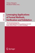 Cover: Leveraging Applications of Formal Methods, Verification and Validation - Springer