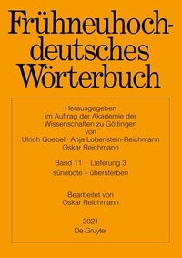 Abbildung von: sünebote - übersterben - De Gruyter
