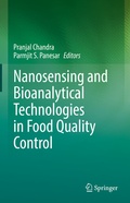 Cover: Nanosensing and Bioanalytical Technologies in Food Quality Control - Springer