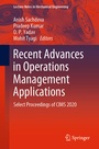 Cover: Recent Advances in Operations Management Applications - Springer