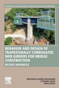 Cover: Behavior and Design of Trapezoidally Corrugated Web Girders for Bridge Construction - Woodhead Publishing