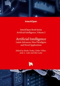 Cover: Artificial Intelligence - IntechOpen
