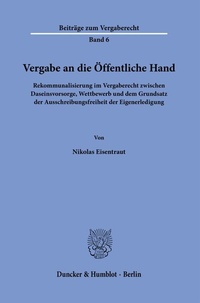 Abbildung von: Vergabe an die Öffentliche Hand. - fibre