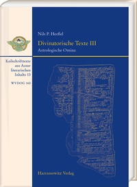 Enlarge image Cover: Divinatorische Texte III - Harrassowitz Verlag