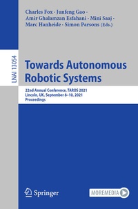 Enlarge image Cover: Towards Autonomous Robotic Systems - Springer