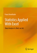 Cover: Statistics Applied With Excel - Springer