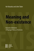 Cover: Meaning and Non-existence: Kumarila's Refutation of Dignaga's Theory of Exclusion - Verlag der &ouml;sterreichischen Akademie der Wissenschaften