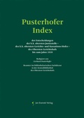 Abbildung von: Pusterhofer Index - Jan Sramek Verlag KG
