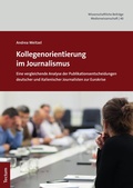 Cover: Kollegenorientierung im Journalismus - Tectum Wissenschaftsverlag