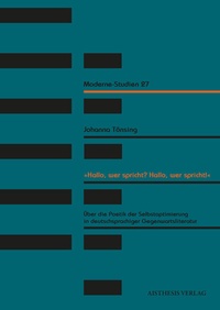 Enlarge image Cover: »Hallo, wer spricht? Hallo, wer spricht!« - Aisthesis