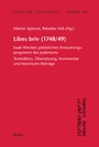 Cover: Libes briv (1748/49) - Buske, H