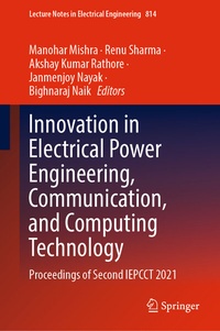 Abbildung von: Innovation in Electrical Power Engineering, Communication, and Computing Technology - Springer