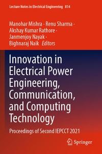 Enlarge image Cover: Innovation in Electrical Power Engineering, Communication, and Computing Technology - Springer