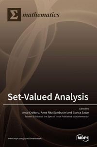 Enlarge image Cover: Set-Valued Analysis - MDPI AG