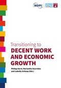 Cover: Transitioning to Decent Work and Economic Growth - MDPI