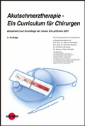 Cover: Akutschmerztherapie - Ein Curriculum f&uuml;r Chirurgen - UNI-MED Verlag AG