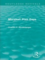 Cover: Marshall Plan Days (Routledge Revivals) - Routledge