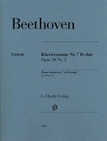 Cover: Ludwig van Beethoven - Klaviersonate Nr. 7 D-dur op. 10 Nr. 3 - Henle, G&uuml;nter