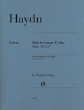 Cover: Joseph Haydn - Klaviersonate D-dur Hob. XVI:37 - Henle, G&uuml;nter