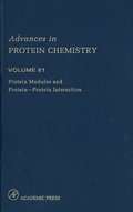 Cover: Protein Modules and Protein-Protein Interactions: Volume 61 - Academic Press