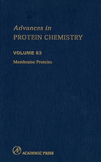 Enlarge image Cover: Membrane Proteins: Volume 63 - Academic Press