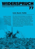 Cover: Widerspruch 77 - Rotpunktverlag