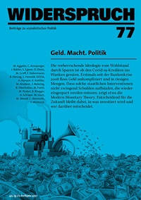 Enlarge image Cover: Widerspruch 77 - Rotpunktverlag