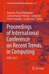 Enlarge image Cover: Proceedings of International Conference on Recent Trends in Computing - Springer