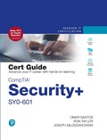 Cover: CompTIA Security+ SY0-601 Cert Guide - Pearson It Certification