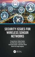 Cover: Security Issues for Wireless Sensor Networks - CRC Press
