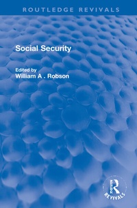 Enlarge image Cover: Social Security - Routledge