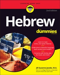 Abbildung von: Hebrew For Dummies - Wiley
